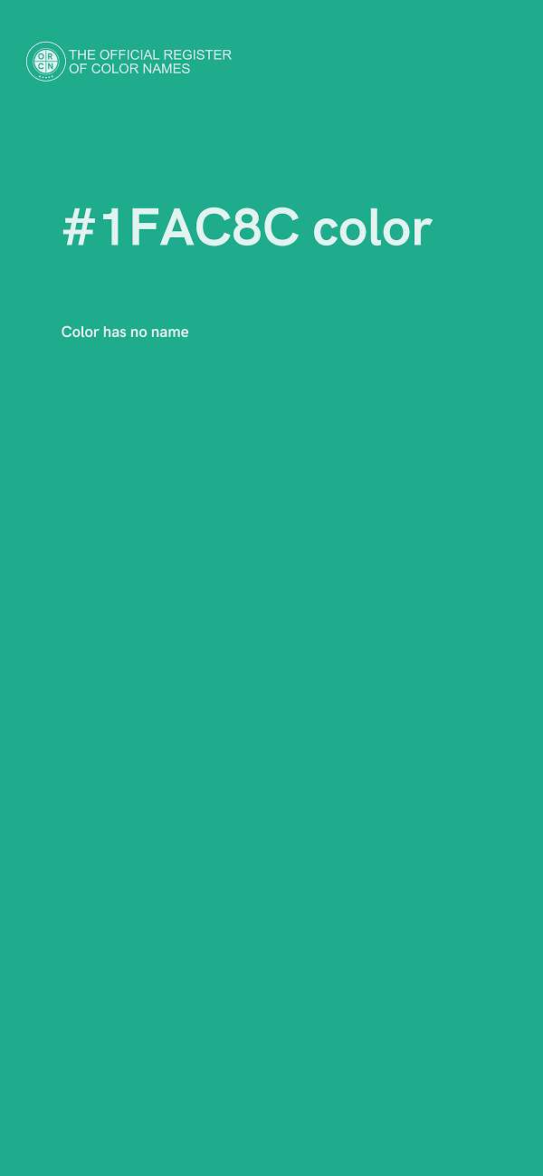 #1FAC8C color image