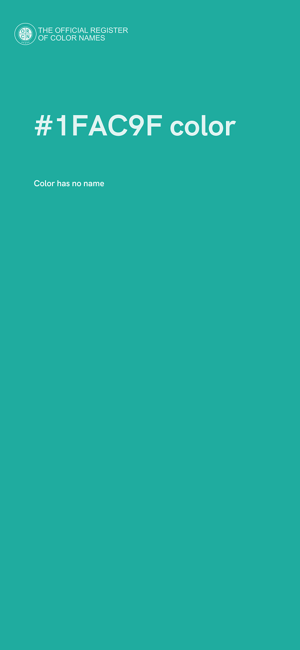#1FAC9F color image