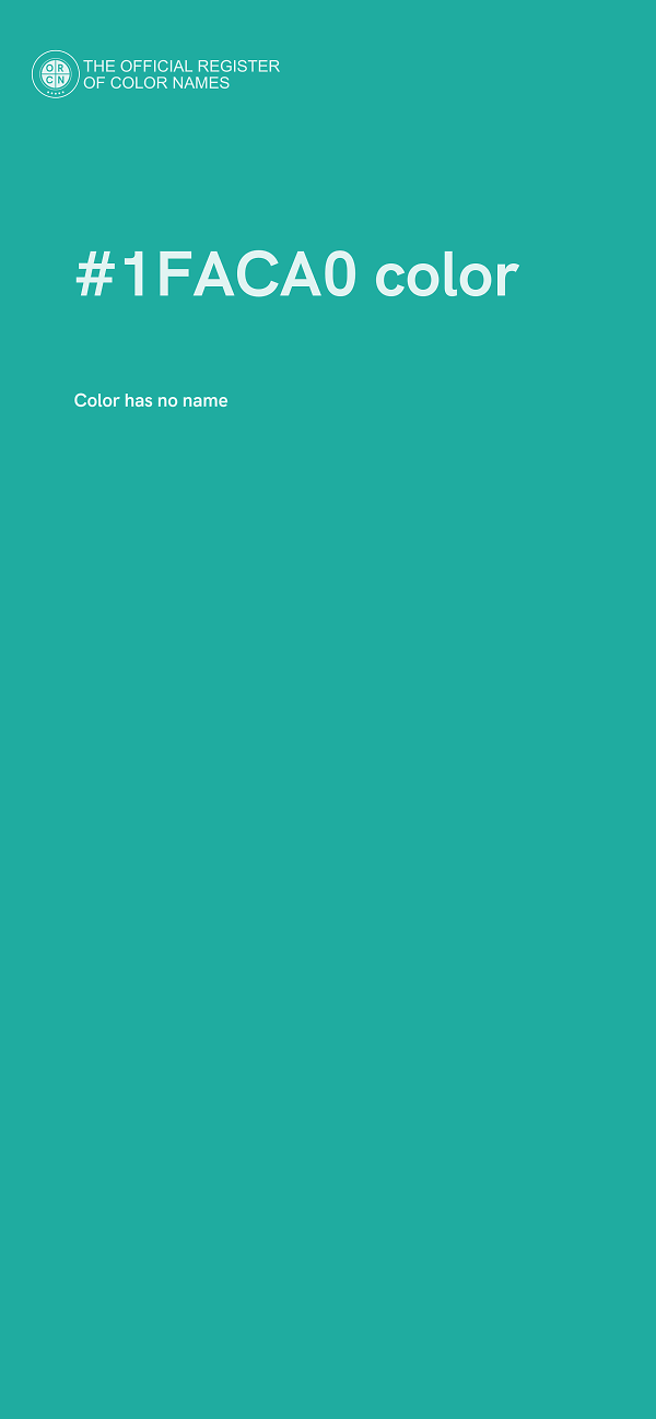 #1FACA0 color image