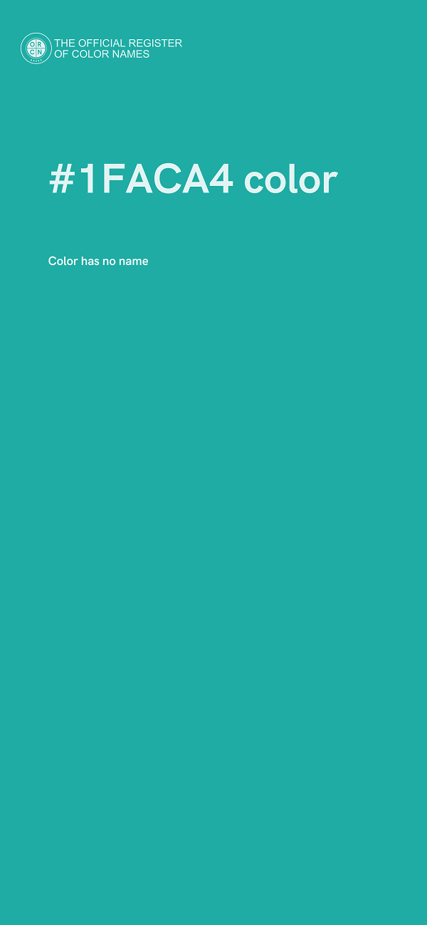 #1FACA4 color image