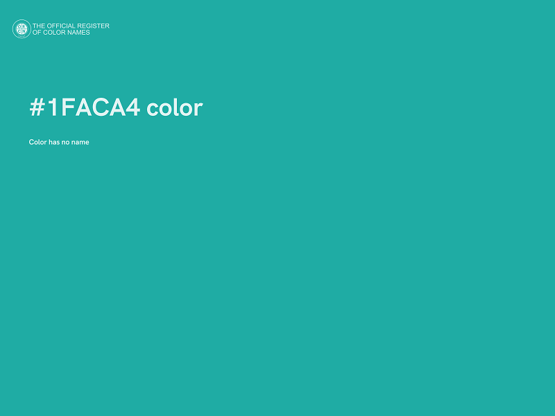 #1FACA4 color image