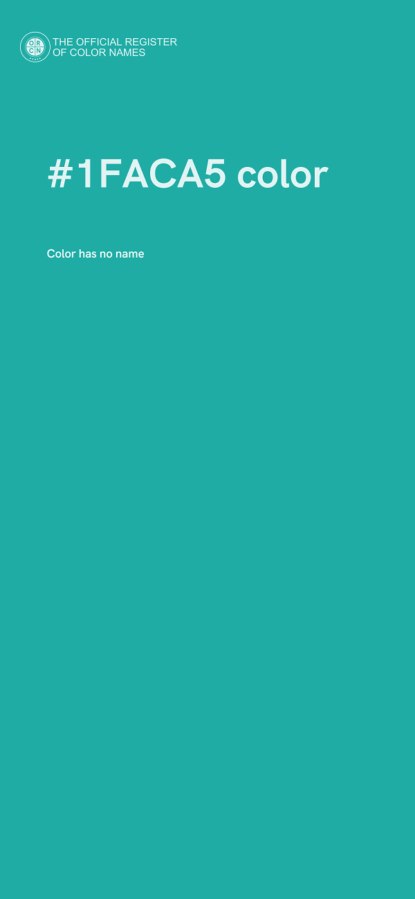 #1FACA5 color image