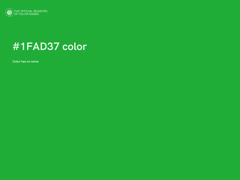 #1FAD37 color image