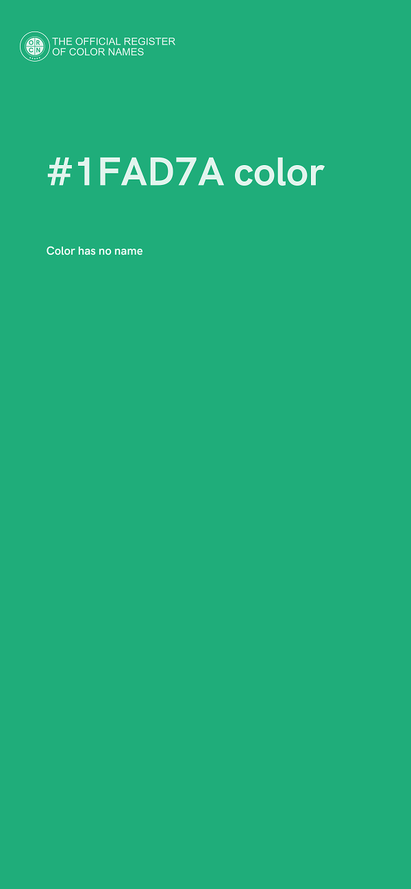 #1FAD7A color image