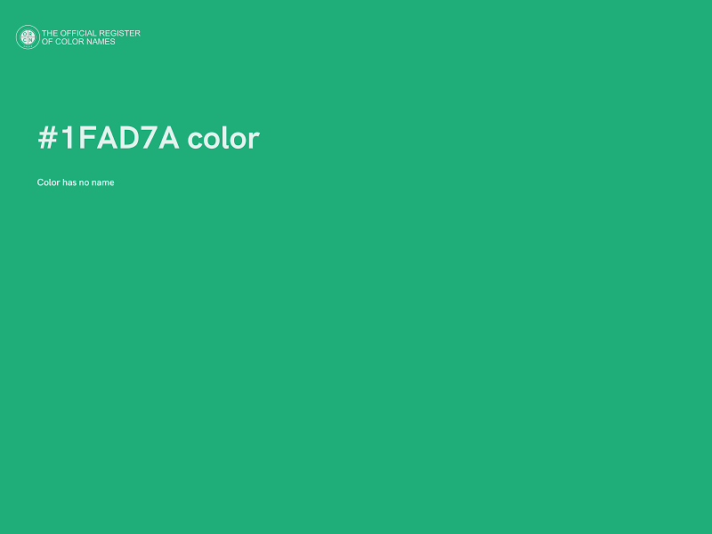 #1FAD7A color image