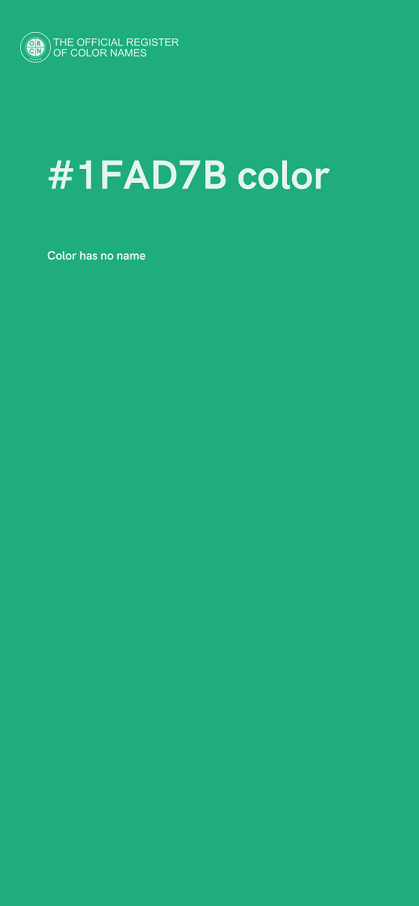 #1FAD7B color image