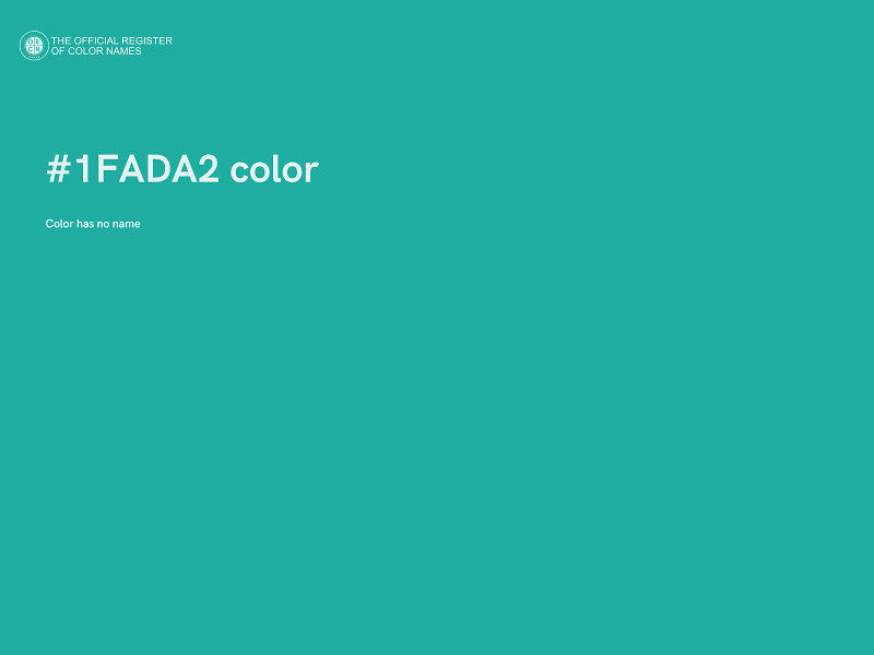 #1FADA2 color image