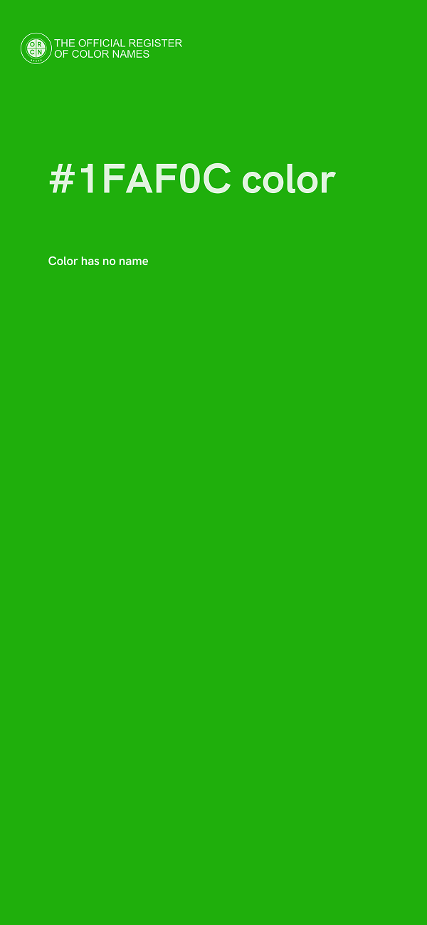 #1FAF0C color image