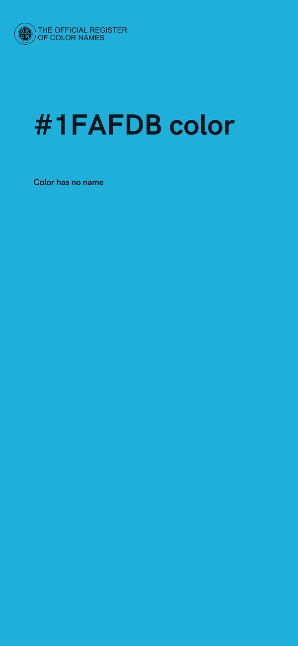 #1FAFDB color image
