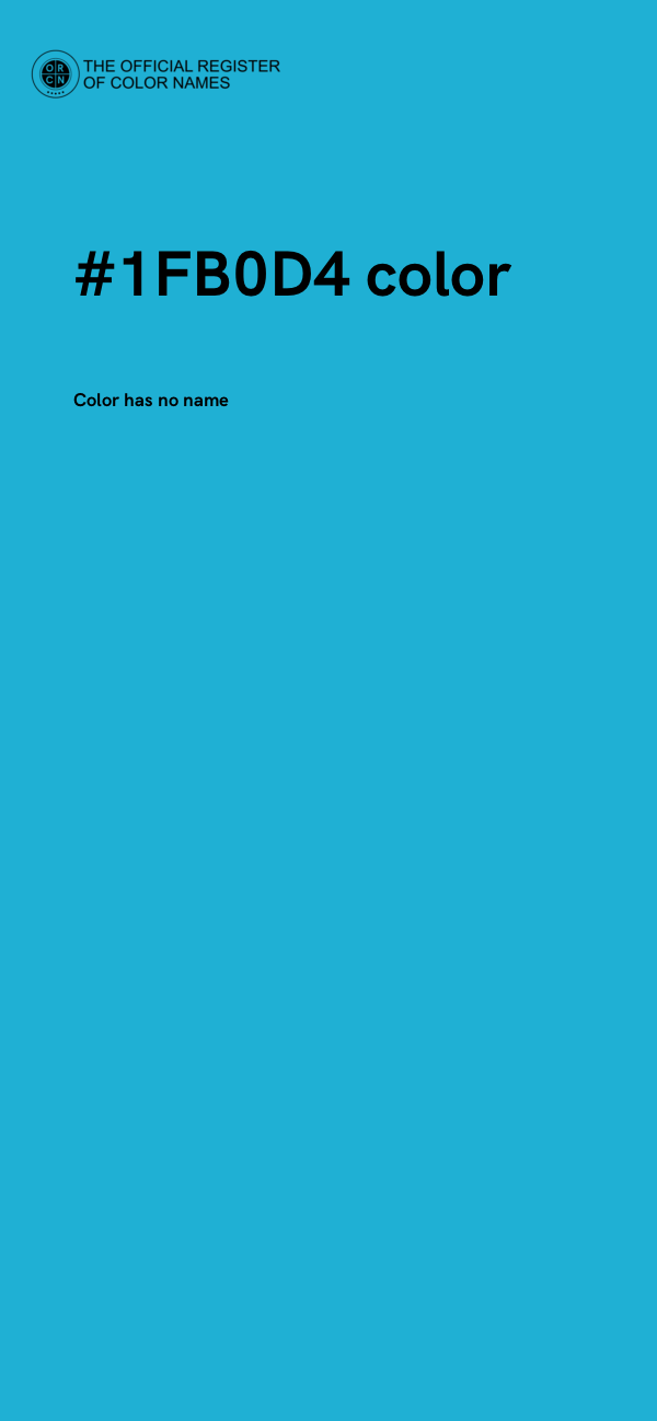 #1FB0D4 color image