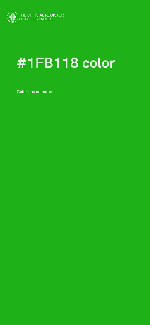 #1FB118 color image