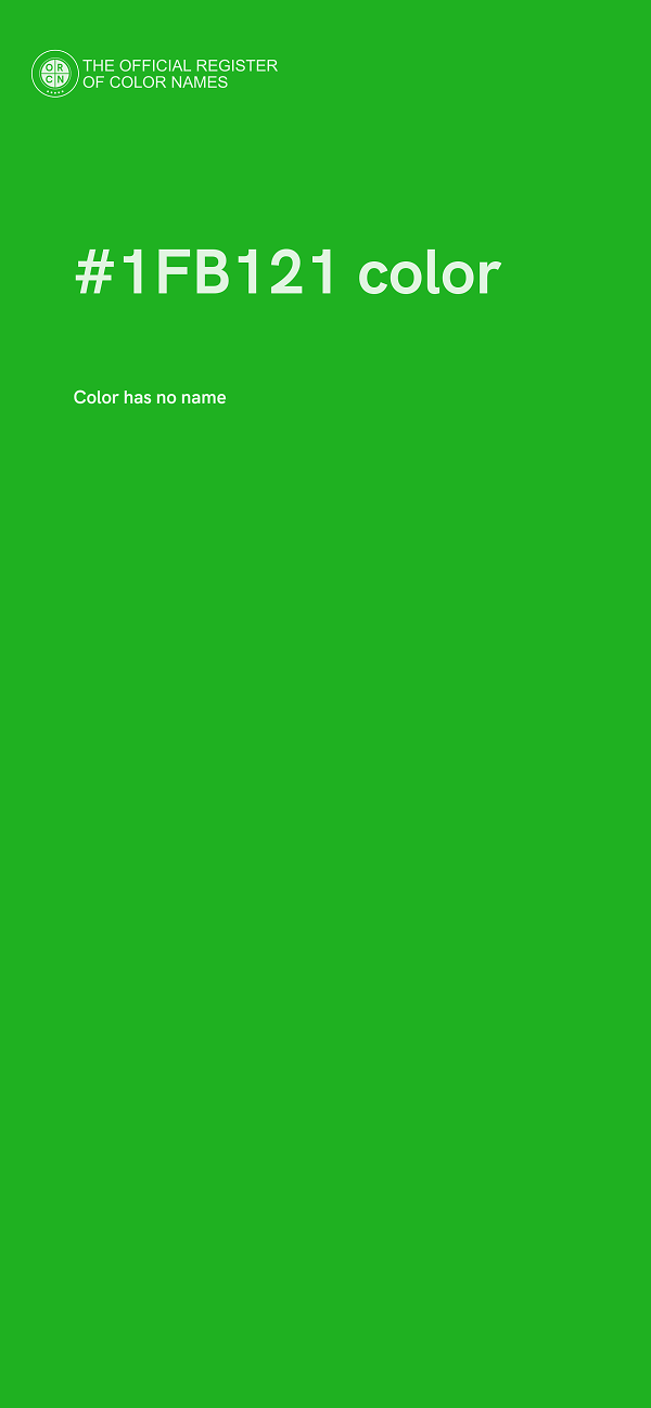 #1FB121 color image