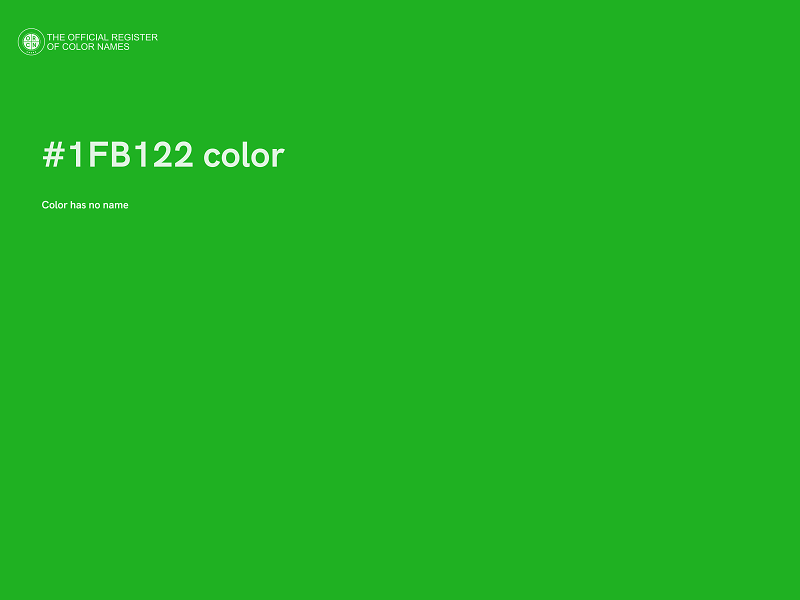 #1FB122 color image