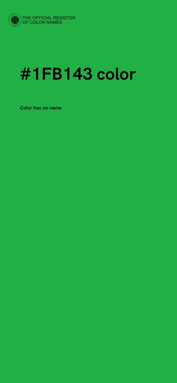 #1FB143 color image
