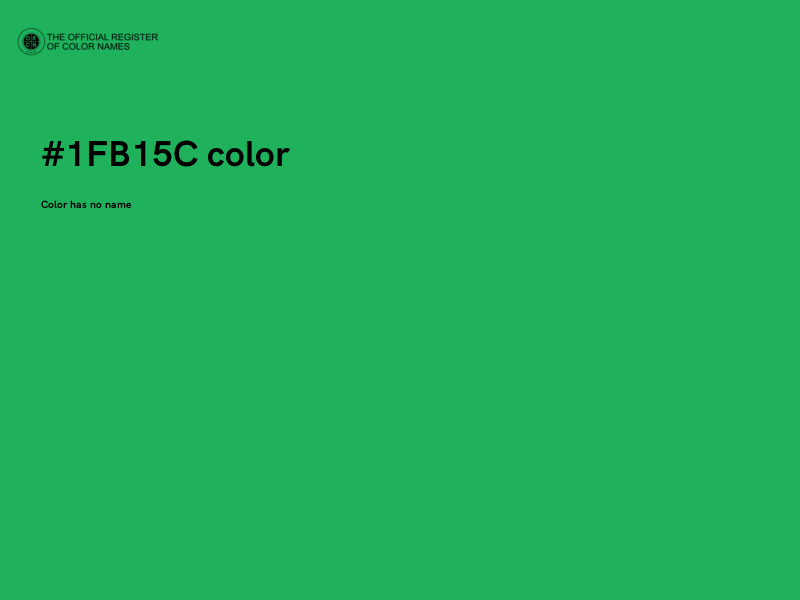 #1FB15C color image