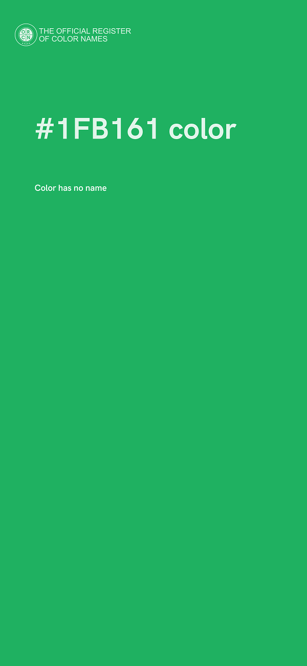 #1FB161 color image