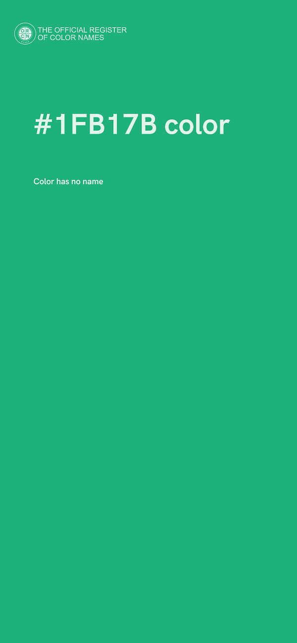 #1FB17B color image