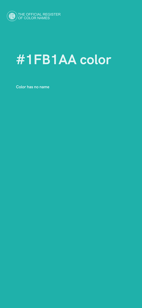 #1FB1AA color image