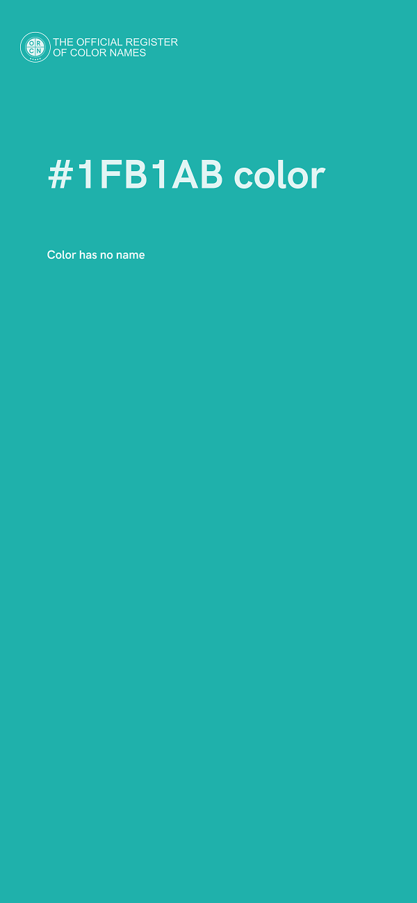 #1FB1AB color image