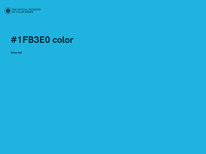 #1FB3E0 color image