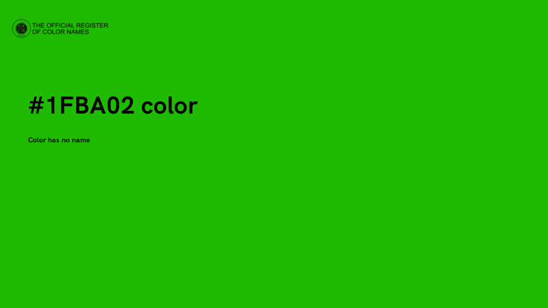 #1FBA02 color image