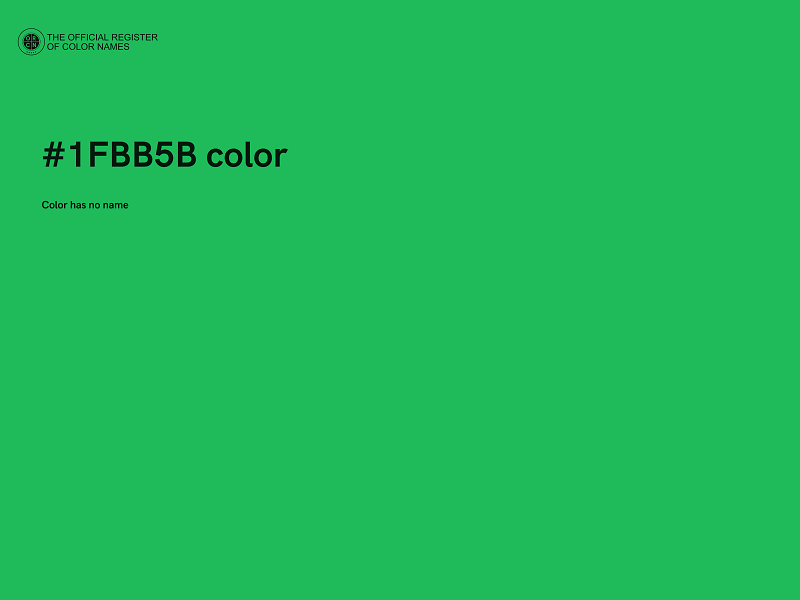 #1FBB5B color image