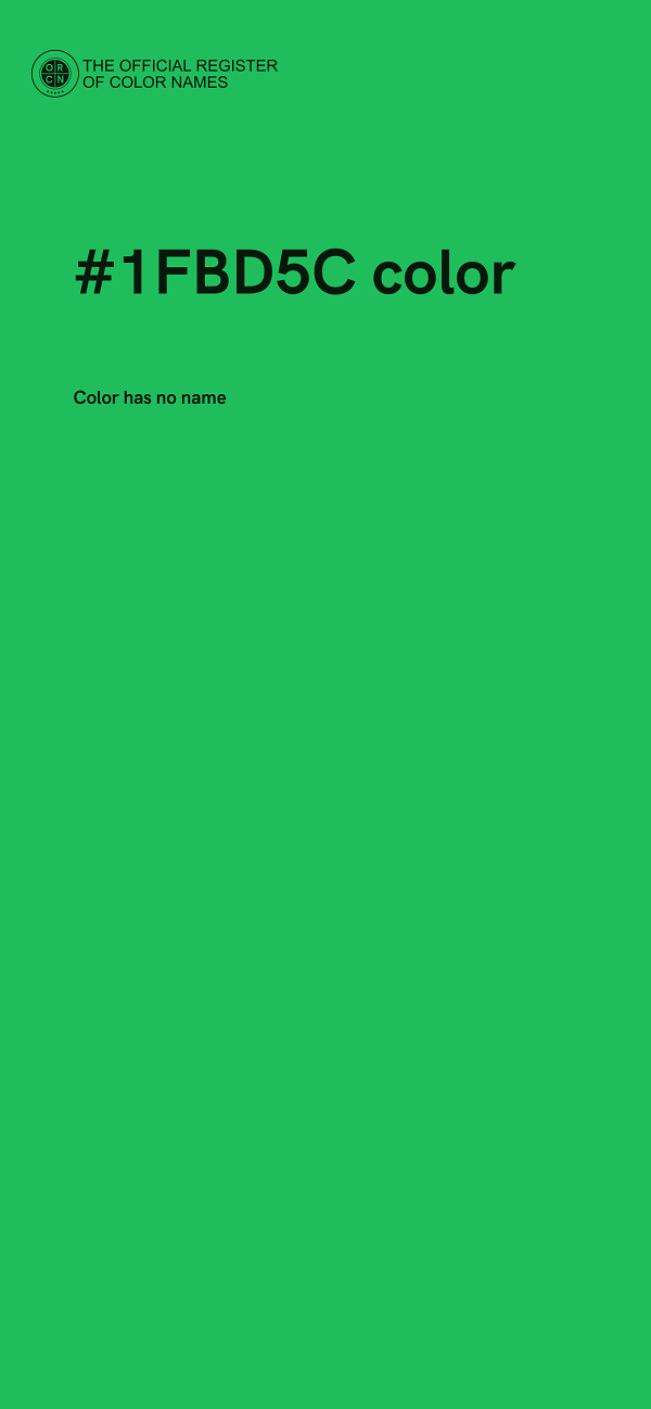 #1FBD5C color image