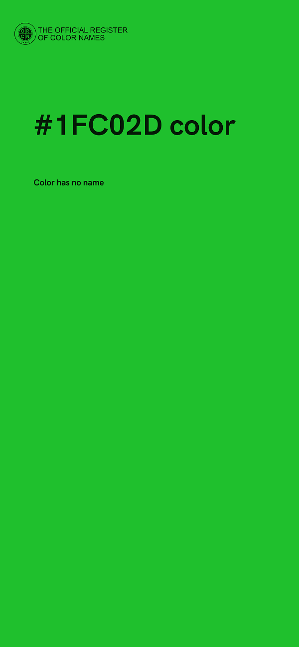 #1FC02D color image