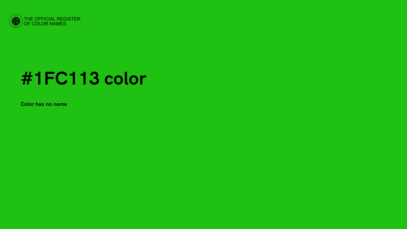 #1FC113 color image