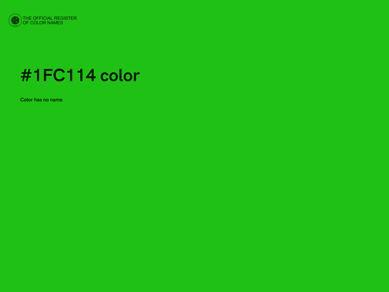 #1FC114 color image