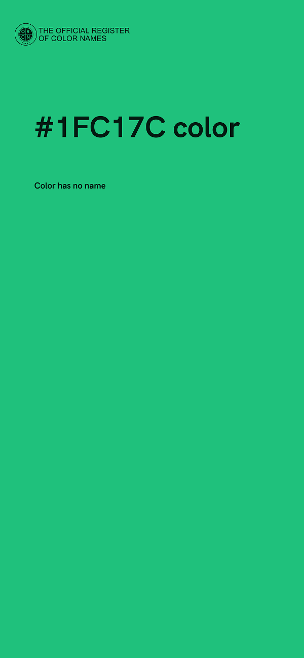 #1FC17C color image