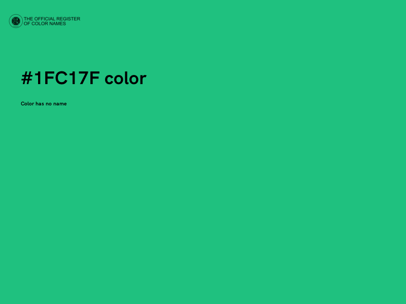 #1FC17F color image