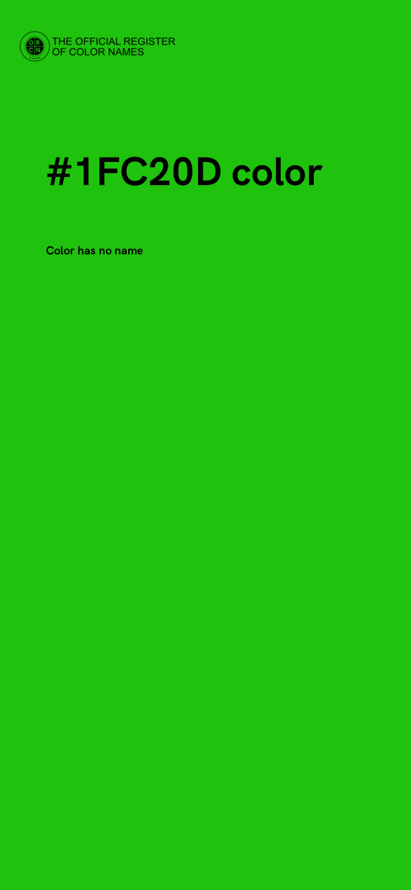 #1FC20D color image