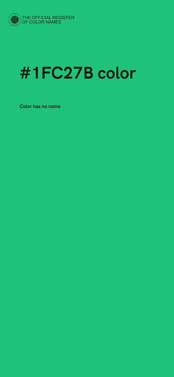 #1FC27B color image