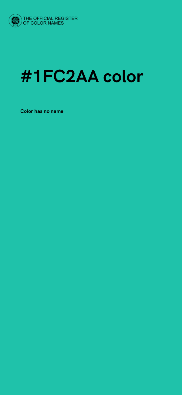#1FC2AA color image