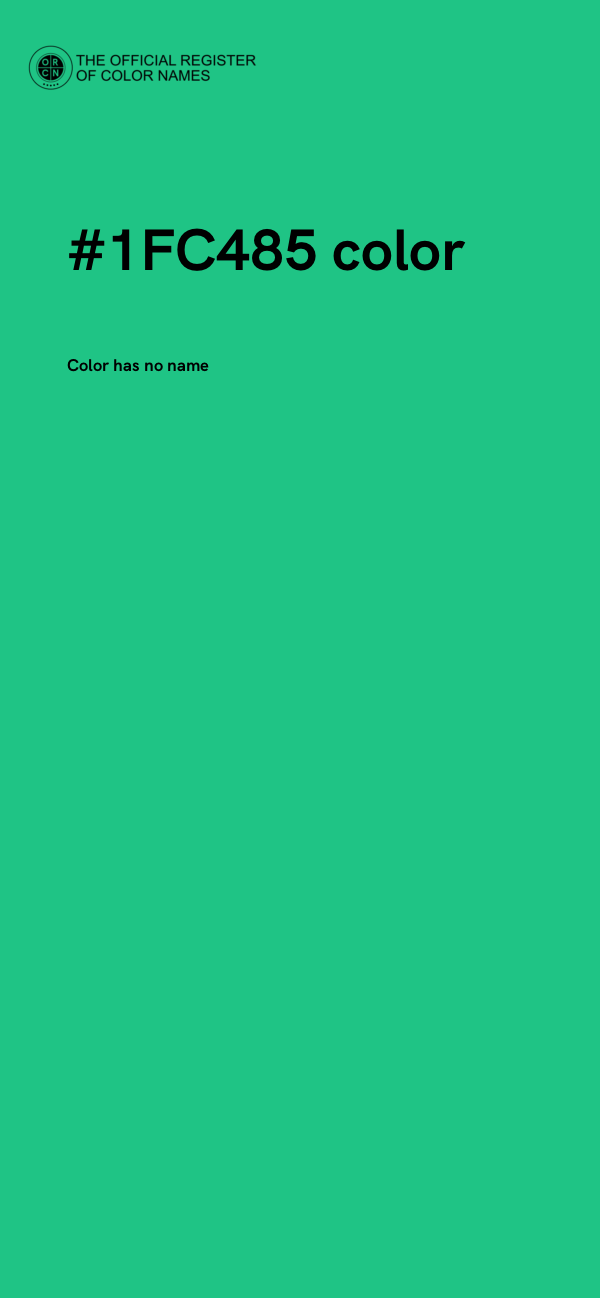 #1FC485 color image