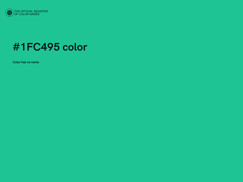 #1FC495 color image