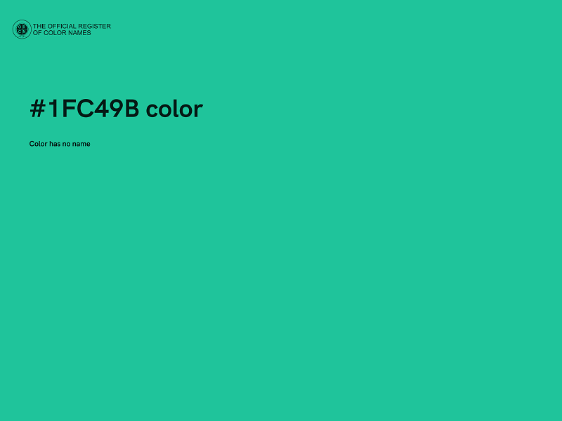 #1FC49B color image