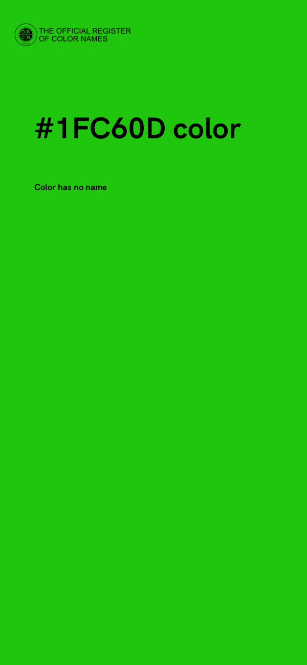 #1FC60D color image