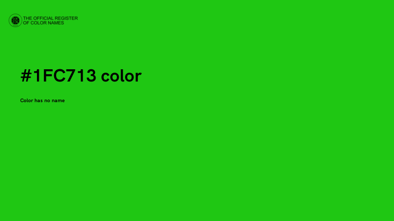 #1FC713 color image