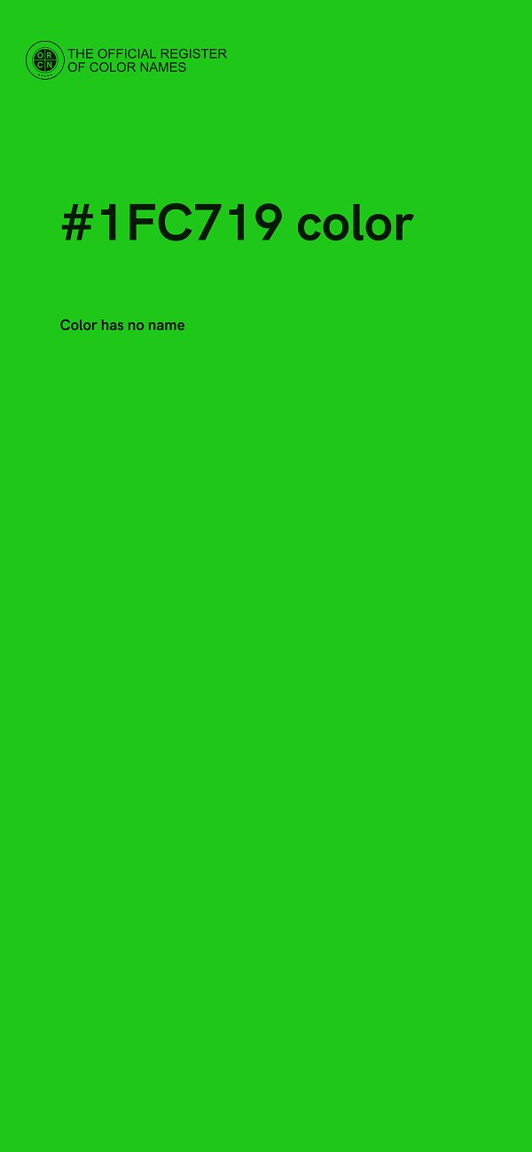 #1FC719 color image