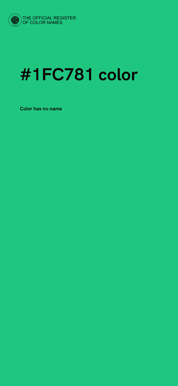 #1FC781 color image