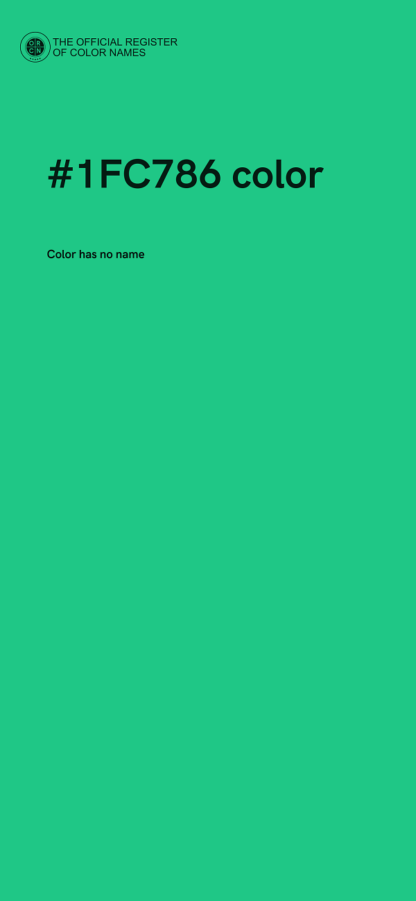 #1FC786 color image