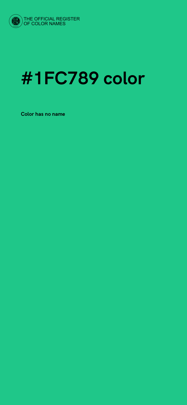 #1FC789 color image