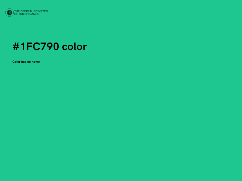 #1FC790 color image