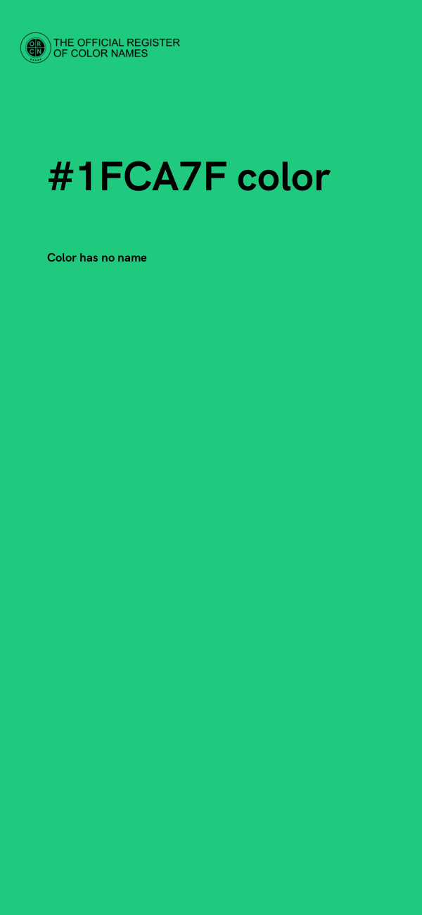 #1FCA7F color image