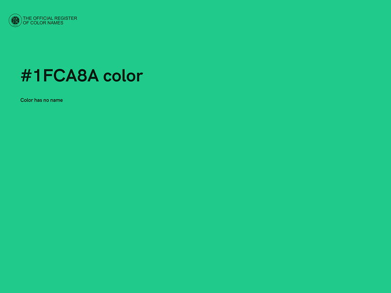 #1FCA8A color image