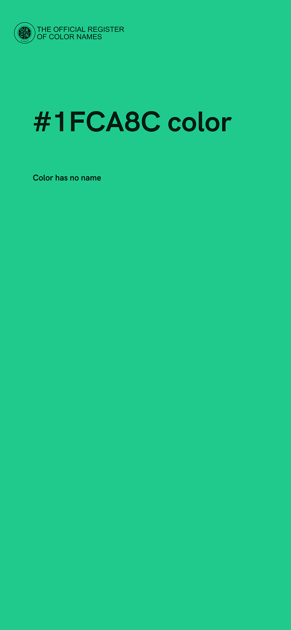 #1FCA8C color image