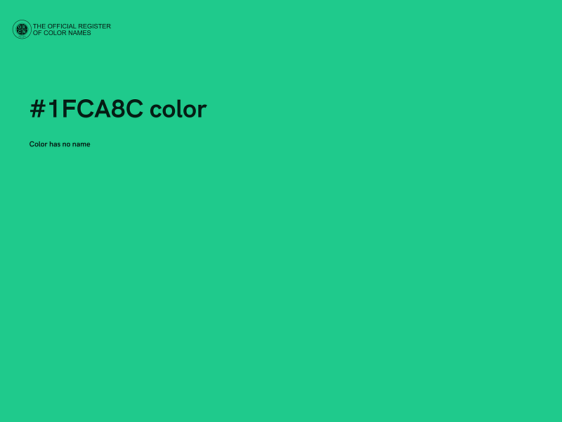 #1FCA8C color image