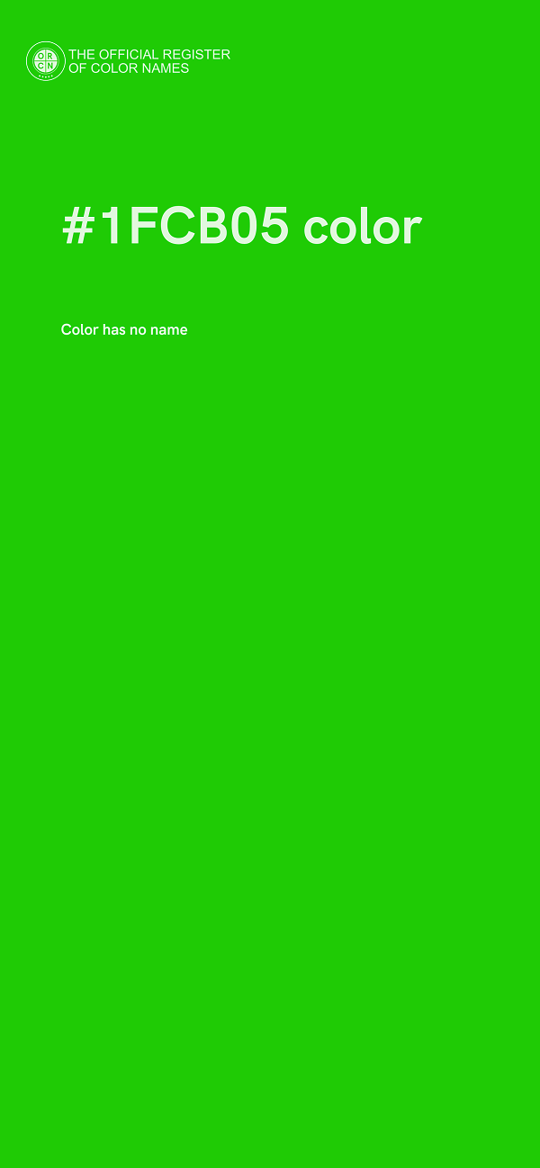 #1FCB05 color image